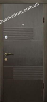 Магда 121 венге горизонт сірий - квартирні двері