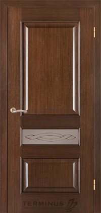 Дверь Терминус модель 48 Caro (Венге шоколад)