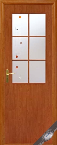 Дверь межкомнатная "В" Колори P с рисунком
