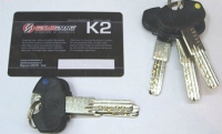Циліндр Securemme К2 40/40 мм 5кл +1 монтажний ключ