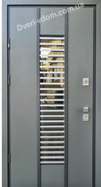 "Vespa Tvin" Пруф - двері з терморозривом (вуличні)