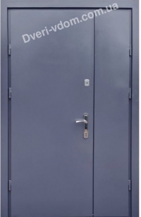 Полуторні двері «М-М 1.2 мм» Антрацит