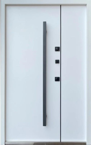 Полуторні двері Айрон Метал/МДФ з Терморозривом