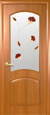 Межкомнатная дверь Аве со стеклом