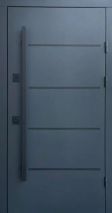 Входные двери Горизонт с терморазрывом | Антрацит