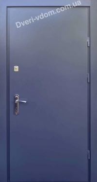 Вуличні двері "Метал-Метал 1.2 мм Антрацит"
