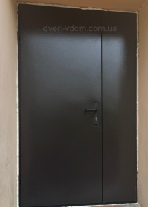 Полуторные Двери (М1) Металлические Утепленные в Дом