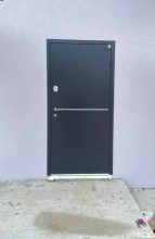 Металл-Мдф молдинг графит уличные двери