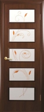 Двері міжкімнатні Єва "Новий Стиль" з малюнком