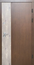 Соната-метал мдф вуличні двері фарбовані