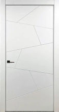 Межкомнатные двери Geometry Ral 9003 крашенные белая