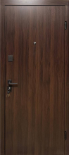 Гладь Темный орех — входная дверь в квартиру