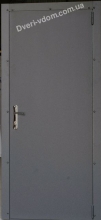 Техническая дверь-оцинковка (Графит)