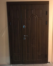 Полуторные входные двери Лакоста  Премиум (улица)