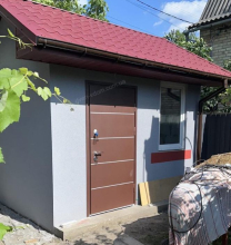 Стріт-Браун метал мдф вулиця, коричневі