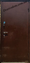 Металлические двери с двойным уплотнением