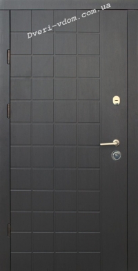 "Торонто" Преміум (венге темний) - вуличні двері